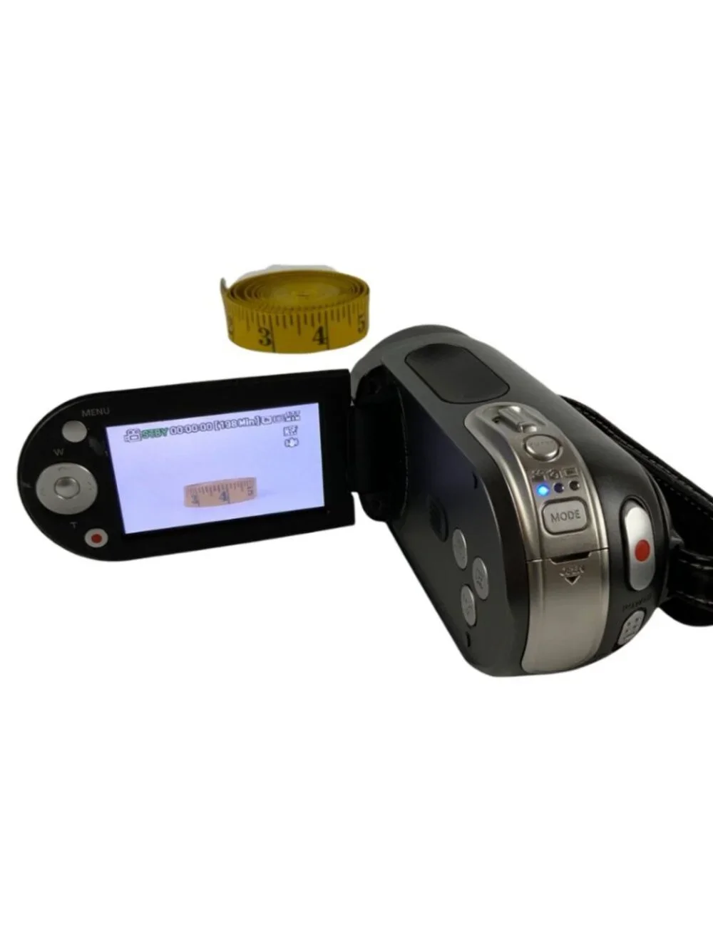 Samsung FlashCam SMX-F34 Compact Digital Camcorder 42X Charger Cables Case